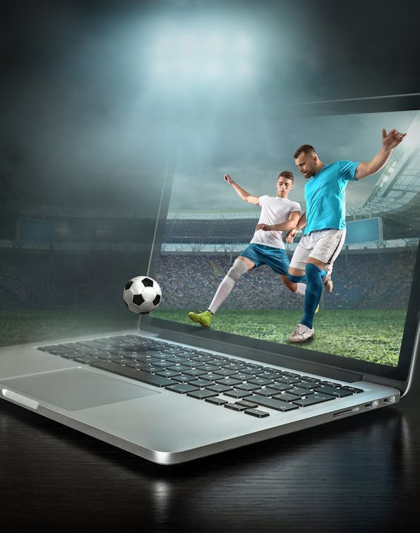 digitaler Fußball